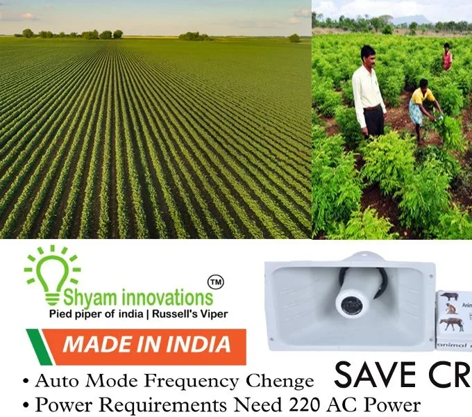 Animal Repellent System – Electronic Pest Deterrent for Home & Garden