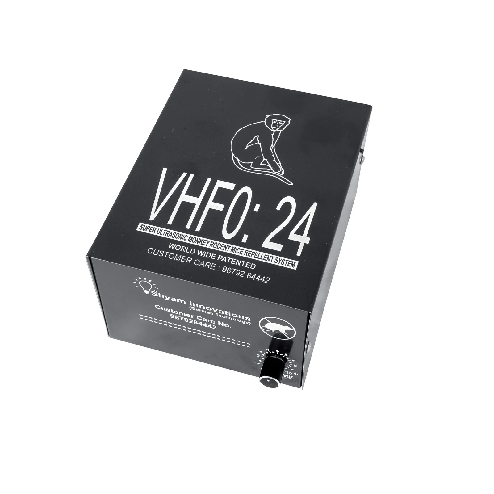 Ultrasonic Monkey Repellent with Very Loud & Noisy Sound to Repel Monkeys for Outdoor Like Garden, Factories, and Warehouse (VHF0: 24)