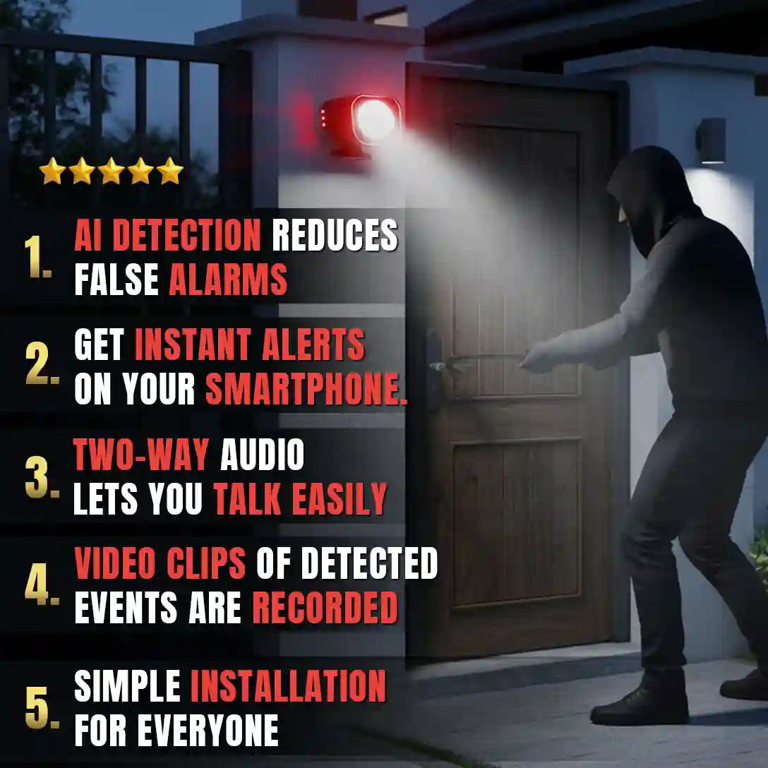 Watchman Kaka – Home & Office Anti-Theft Security Alarm with Motion Light Siren 120dB - Image 2